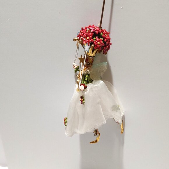 Patience Brewster 2010 Poinsettia Queen Ornament Aval Nov - Picture 5 of 6